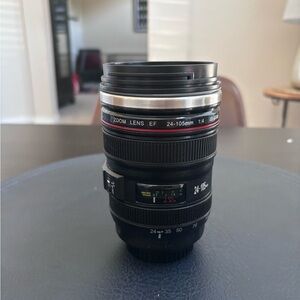 Camera lens mug